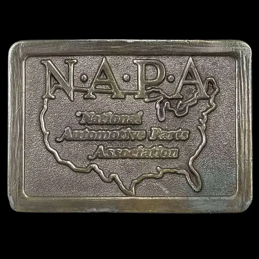 NAPA Belt Buckle Automotive Parts Association Collectible Car By Lewis Buckles‎